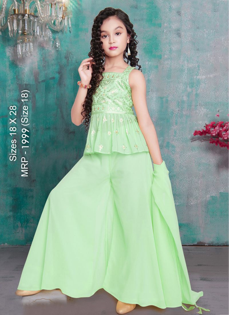 Party wear plazo outlet dress images